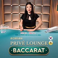 Korean Privé Lounge Baccarat 1